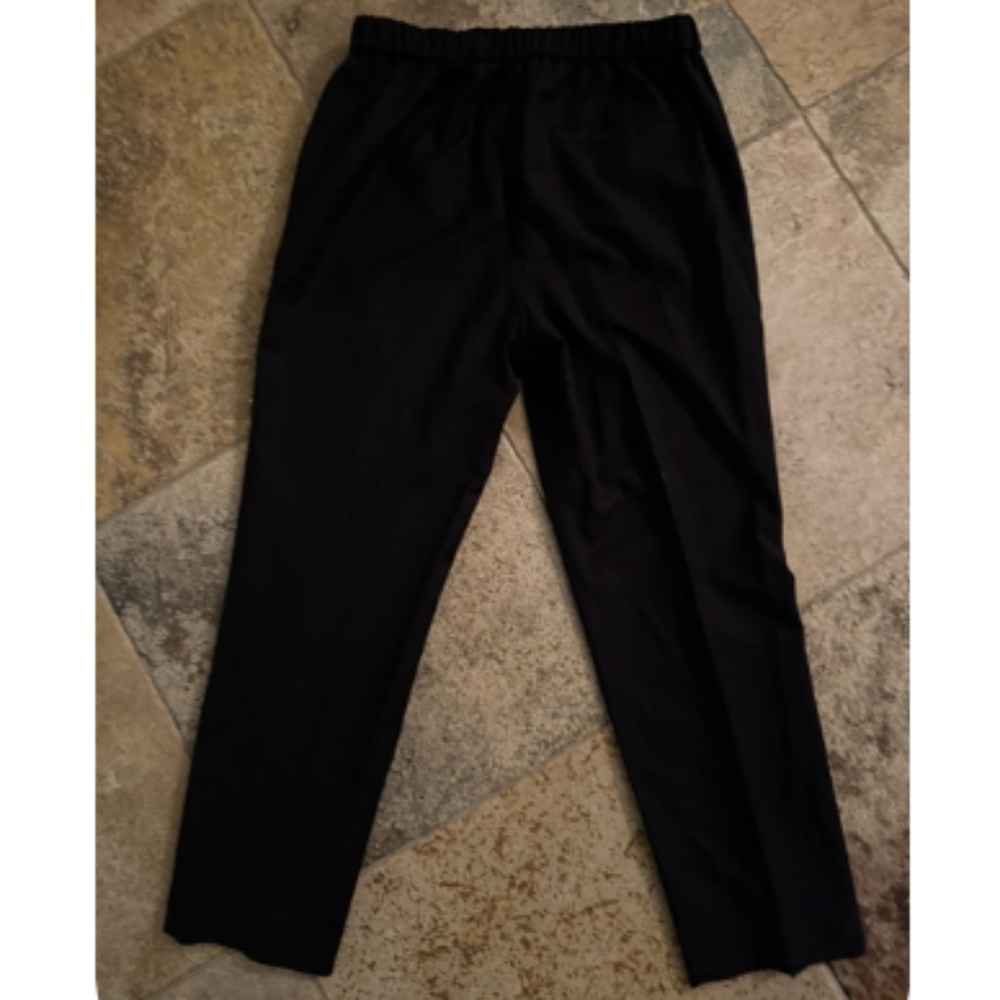 black trousers
